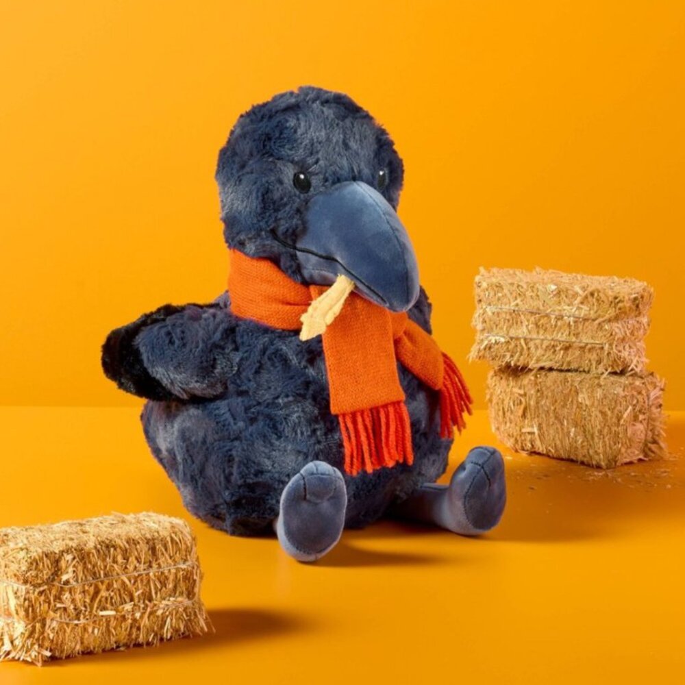 New GiggleScape Crow with Scarf Exclusive 11.5-Inch Plush Stuffed Animal Soft